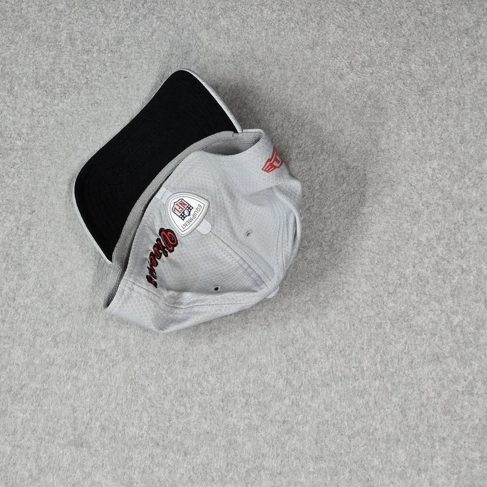 San Francisco 49ers Men Baseball Cap Small/ Medium Gray New Era Curved Fitted